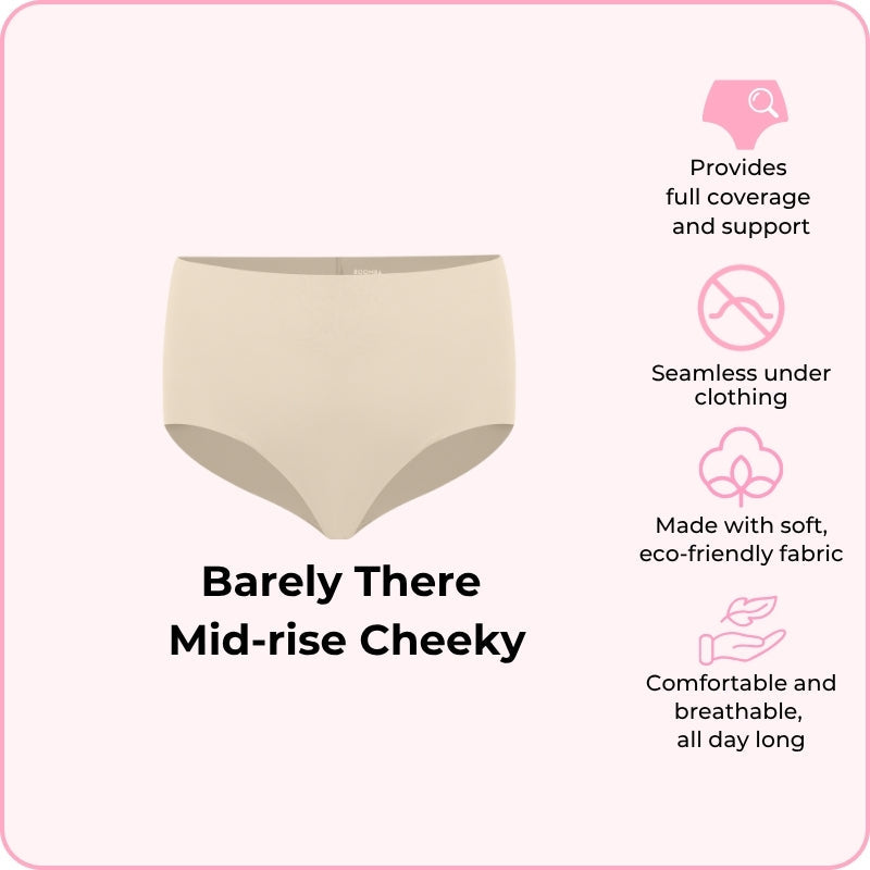 Barely There Mid-rise Cheeky