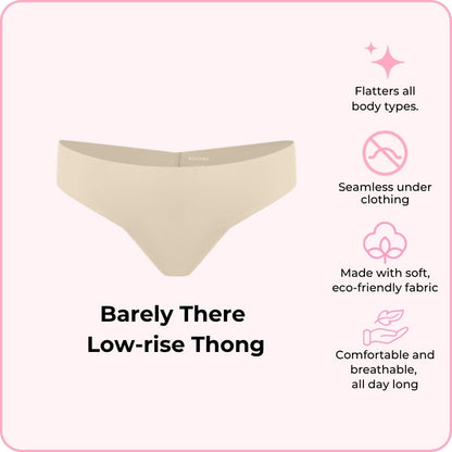 Barely There Low-rise Thong