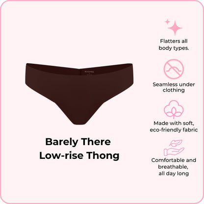 Barely There Low-rise Thong