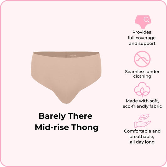 Barely There Mid-rise Thong